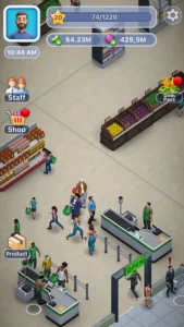 Grocery Mart: Real Tycoon