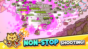 Idle Cat Gunner: Shooter RPG
