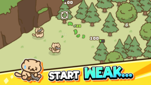 Idle Cat Gunner: Shooter RPG