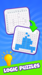 Pixel Bloom - Nonogram Puzzle