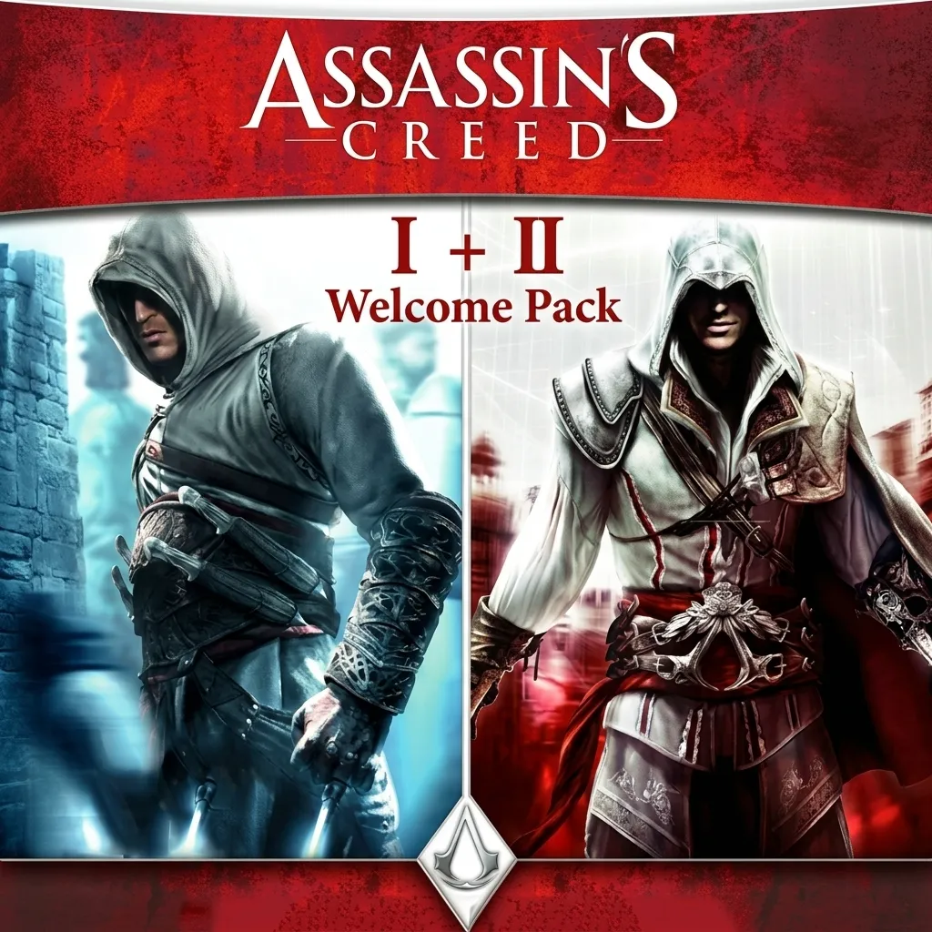 دانلود بازی Assassins Creed I+II Welcome Pack
