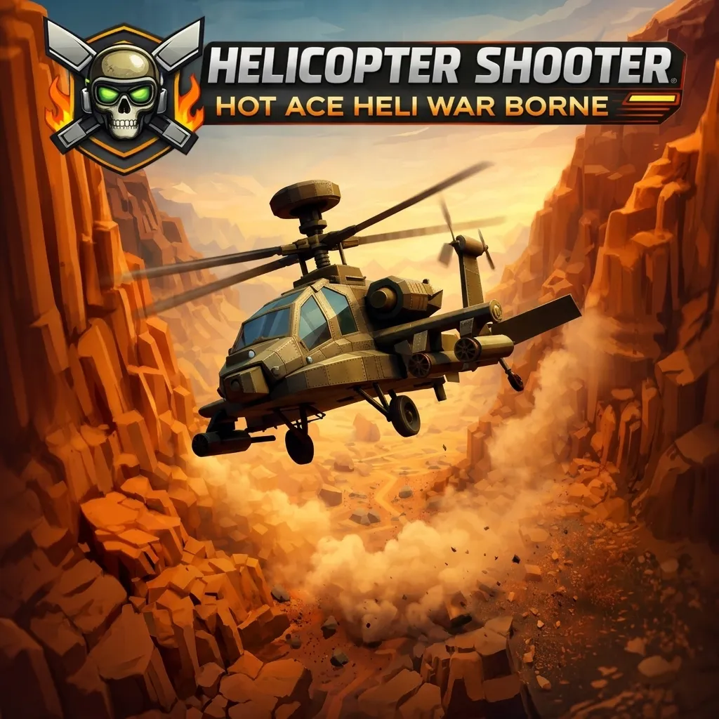 دانلود بازی Helicopter Shooter – Hot Ace Heli War Borne