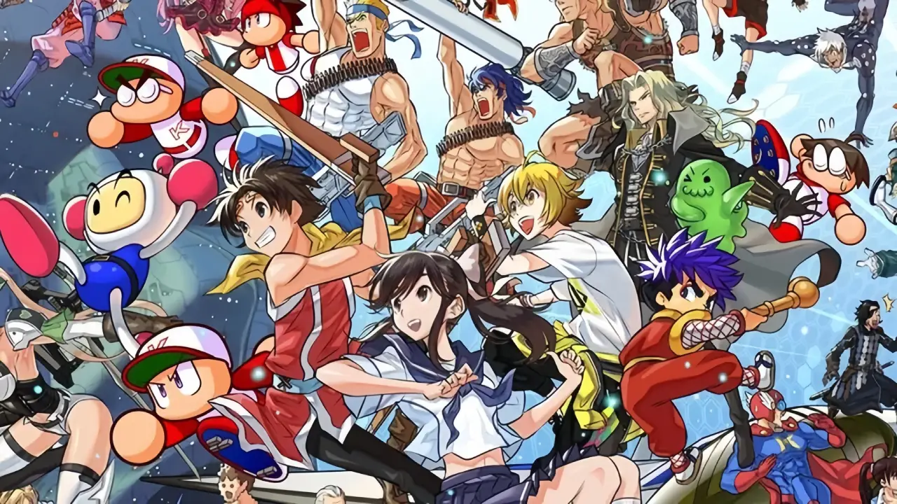 پس زمینه Konami