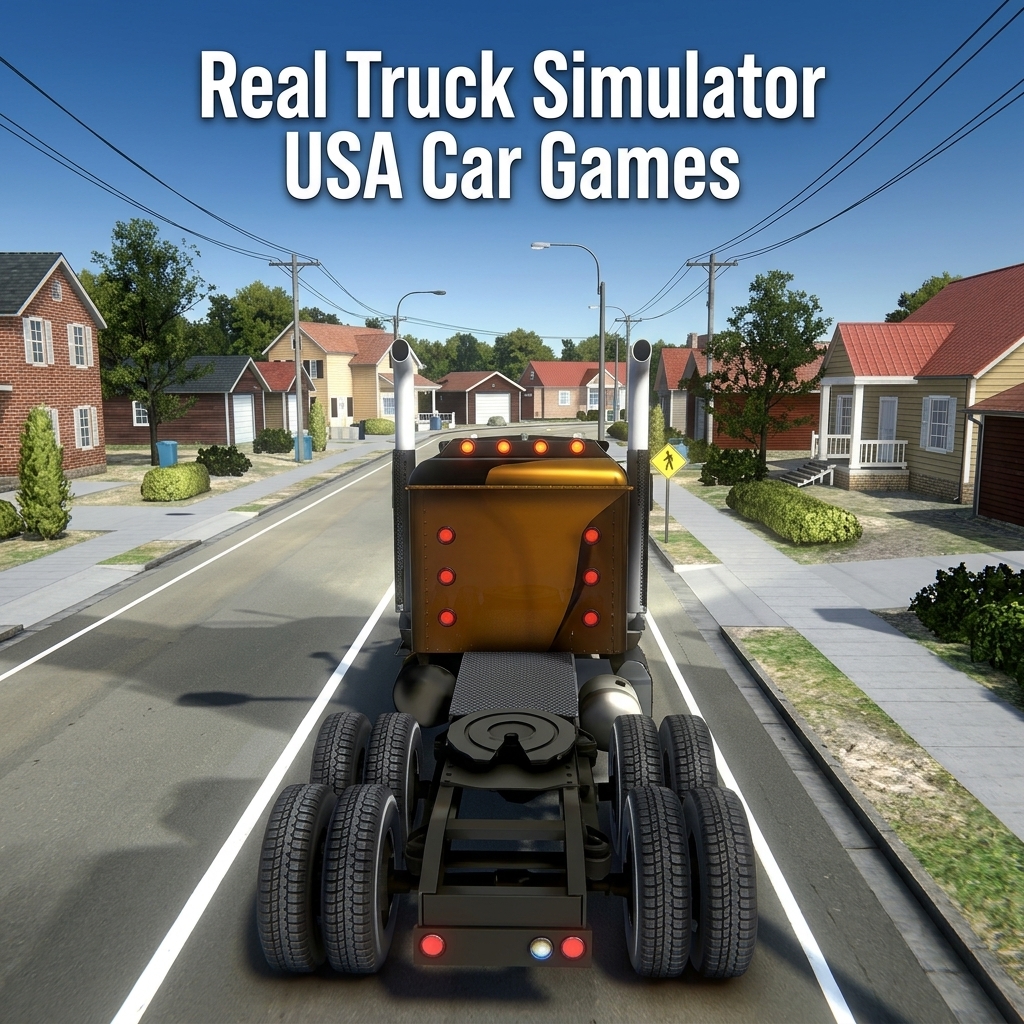 دانلود Real Truck Simulator USA Car Games