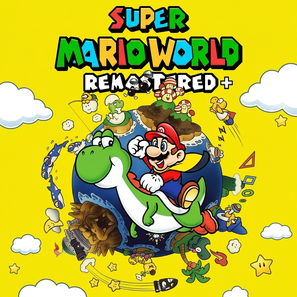 دانلود بازی Super Mario World Remastered Plus