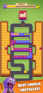Snacky Dash: Food Maze Puzzle