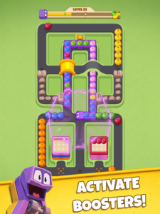 Snacky Dash: Food Maze Puzzle