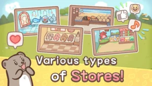 Welcome! Otter Town: cute game