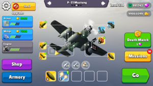 Bomber Ace: WW2 war plane game