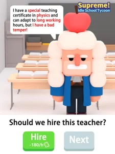 Supreme! Idle School Tycoon