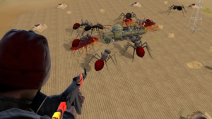 Fire Zone: Flame Gun Shooting