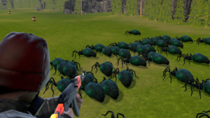 Fire Zone: Flame Gun Shooting