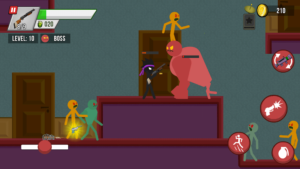 Stick vs Zombies: Platformer